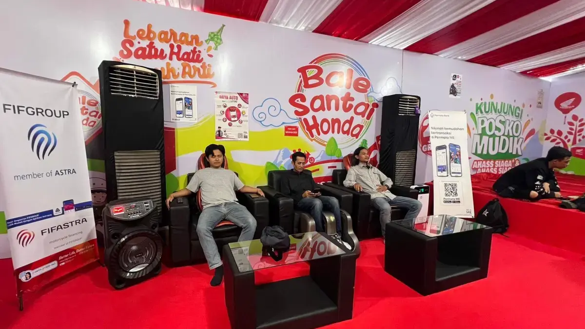 Bale Santai Honda Temani Mudik Lebaran 2026, DAM Siapkan Posko Istirahat & Servis Gratis di Jalur Jawa Barat