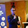 CEO Nuon Aris Sudewo memberikan sambutan dalam agenda Nuon Media Update 2026