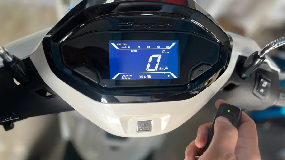 Anti-Theft Alarm pada Honda Stylo 160