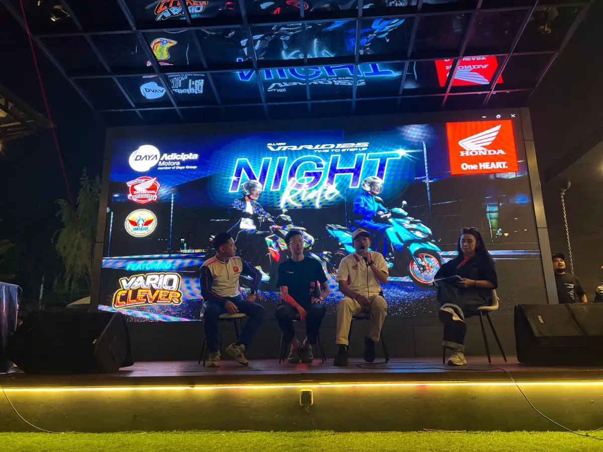 Night Ride Vario 125 Perkuat Kebersamaan Komunitas Honda di Bandung – jabarekspres.com