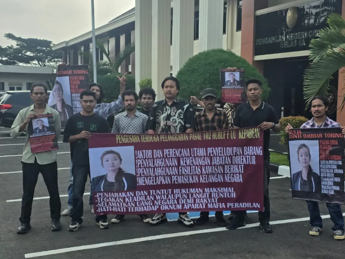 Forum Mahasiswa Pertanyakan Penahanan dan Jalannya Sidang Kasus Kepabeanan di PN Cibinong – jabarekspres.com