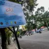 foto ilustrasi proyek pembangunan BRT di Kota Bandung. (Dimas/JE)