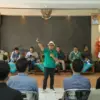 Bupati Bandung Dadang Supriatna memimpin rapat koordinasi (rakor) forum pentahelix penanganan banjir Sungai