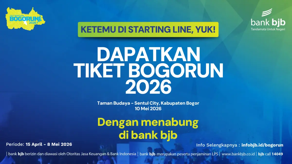 bank bjb Ajak Masyarakat Nikmati Lari di Bogor Lewat Program Promo BOGORUN 2026 – jabarekspres.com