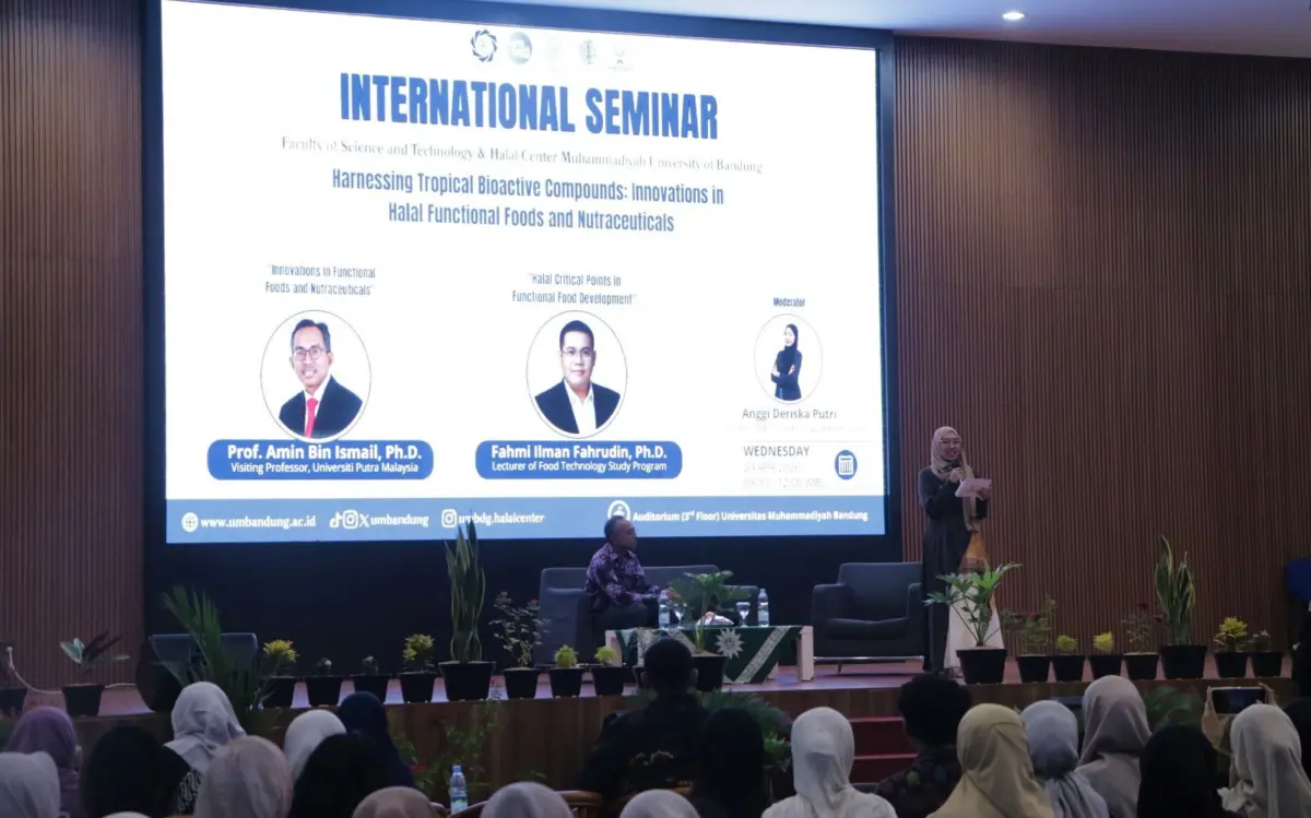 UM Bandung Gandeng UPM, Seminar Internasional Bahas Inovasi Pangan Fungsional Halal Berbasis Senyawa Tropis – jabarekspres.com