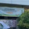 Daycare Little Aresha, Kota Yogyakarta, tempat penitipan anak yang digerebek polisi pada Jumat (24/4). (ANTARA