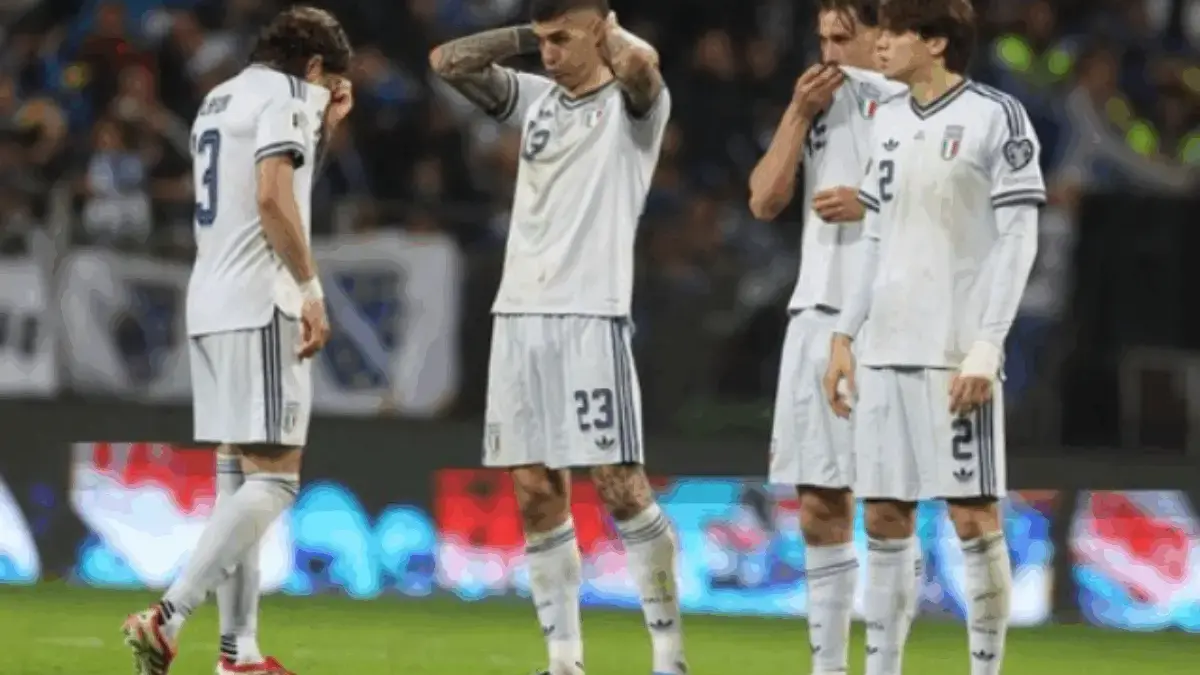 Italia Gagal Masuk Piala Dunia 3 Kali Beruntun