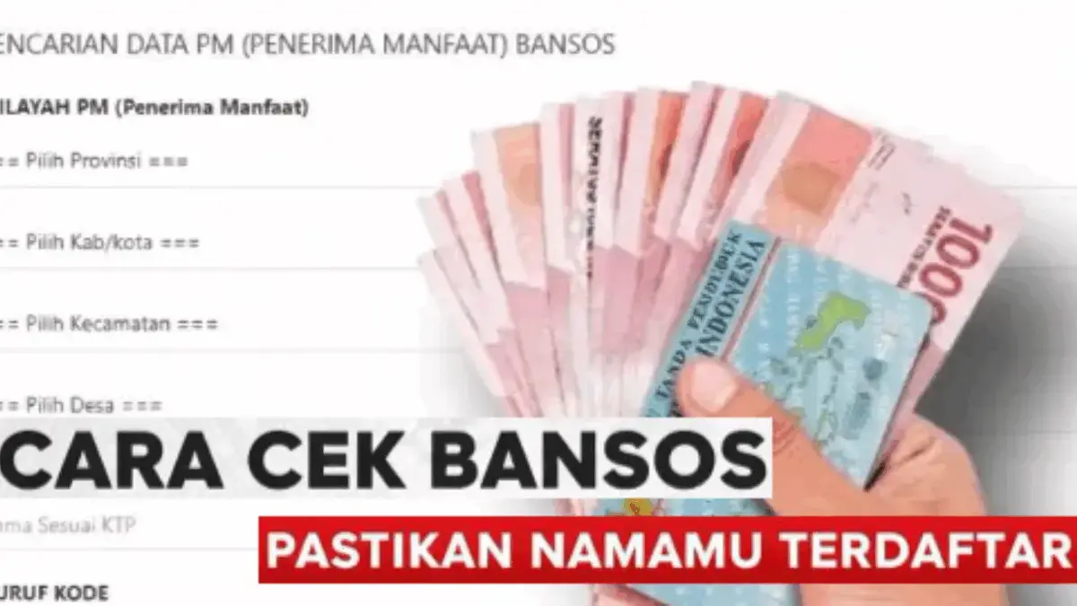 Cek Nama Penerima Bansos April 2026 Online Pakai KTP, Bisa Cair Lebih Awal
