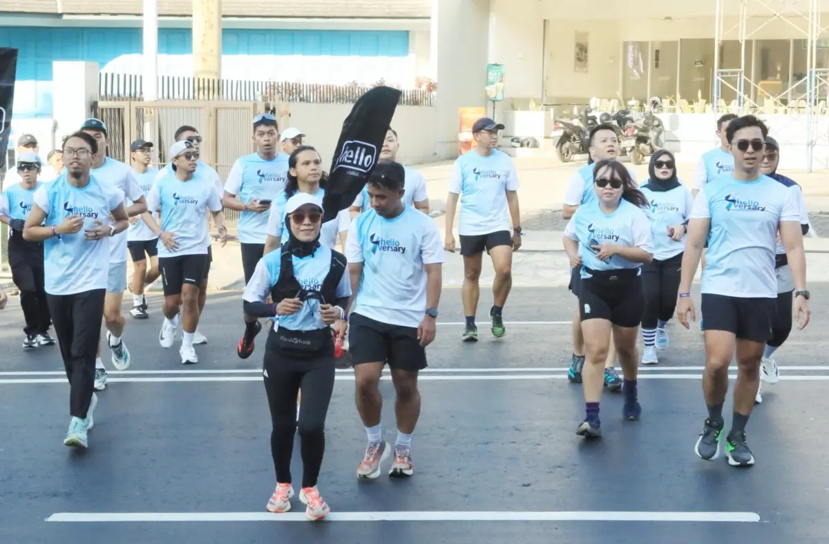 Ratusan Wargi Bandung Serbu Gelaran Helloversary dan Fun Run 5K – jabarekspres.com