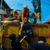 3,5 Ton Sampah Diangkut dari Pasar Recok. Foto Mong