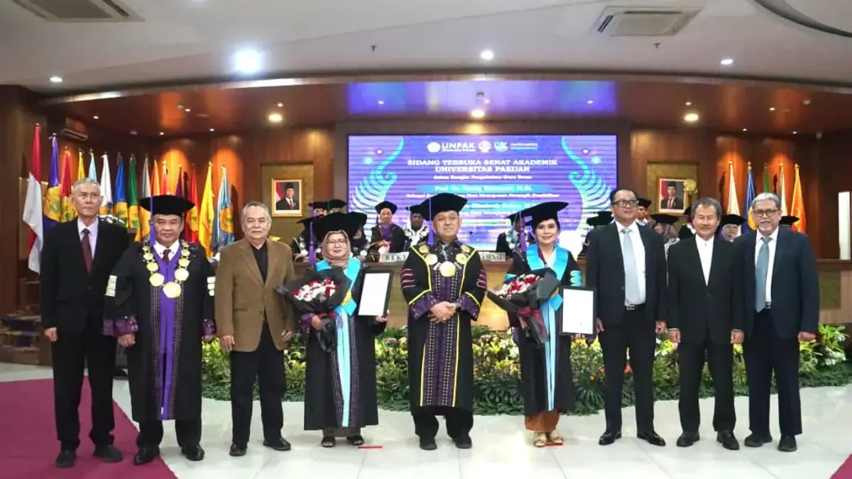 Perkuat Riset dan Mutu Pendidikan, Unpak Kukuhkan Dua Profesor Baru