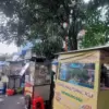 Trotoar hingga sebagian jalur khusus pesepeda di kawasan samping Bogor Trade Mall (BTM) hingga depan Kantor