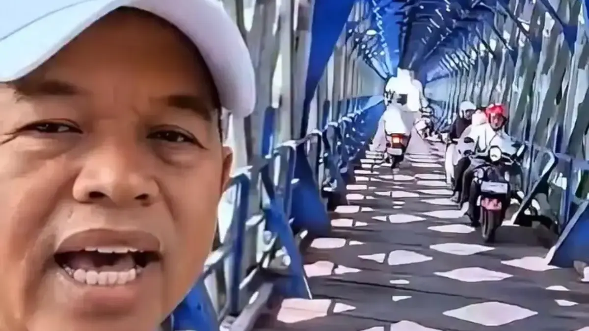 Usai Viral Dugaan Pungli, Gubernur Dedi Mulyadi Tinjau Jembatan Cirahong