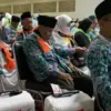 Ilustrasi: Jemaah Haji asal Bandung Barat. Dok Jabar Ekspres/Suwitno