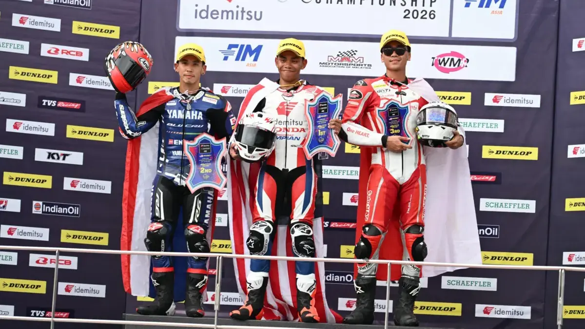 Aksi Kencang Pebalap Astra Honda Taklukkan Podium ARRC Sepang Aksi Kencang Pebalap Astra Honda Taklukkan Podium ARRC Sepang