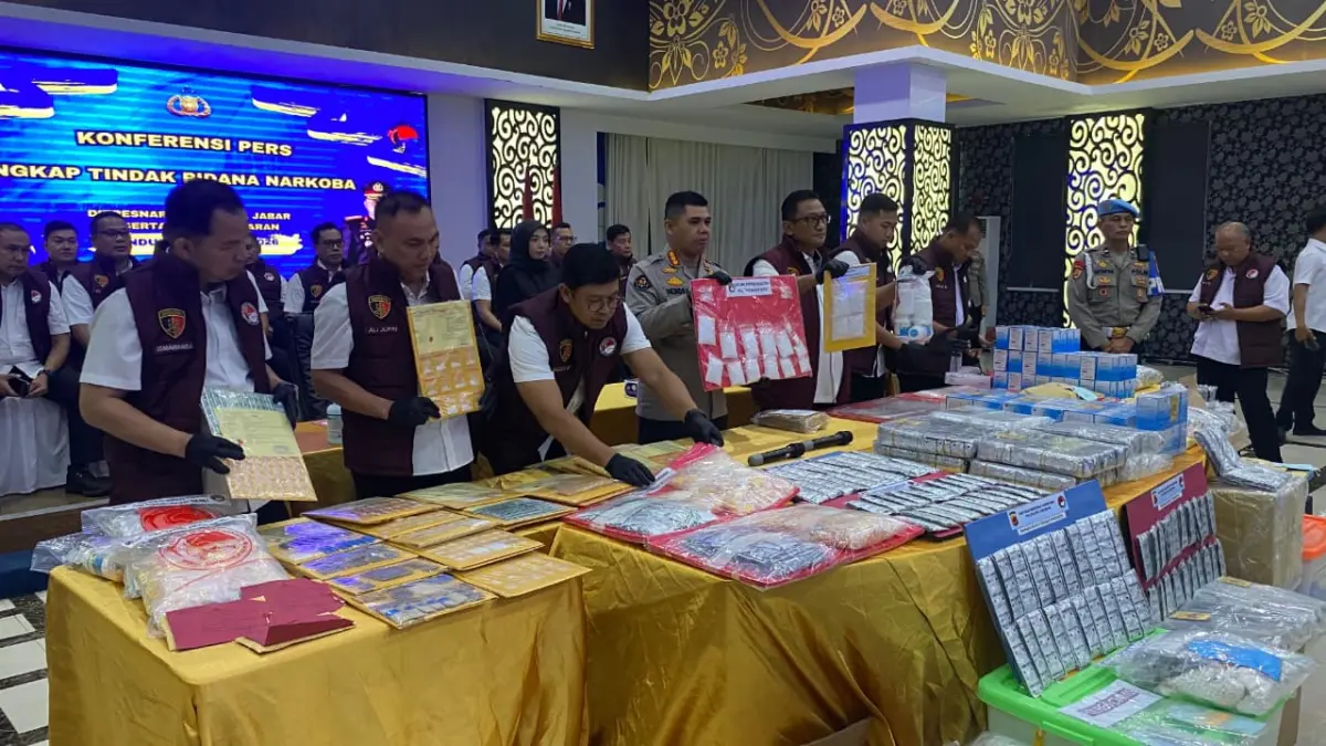 Sepanjang Januari-April 2026, 1000 Lebih Kasus Peredaran Narkoba Berhasil Ditindak Polda Jabar Sepanjang Januari-April 2026, 1000 Lebih kasus Peredaran Narkoba Berhasil Ditindak Polda Jabar