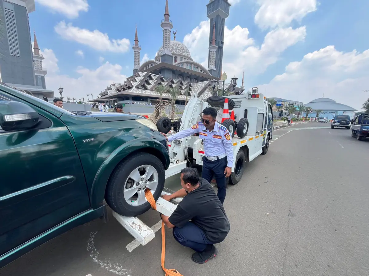 Dishub Kabupaten Bogor Perketat Penindakan Parkir Liar di Pakansari, Pelanggar Siap Digembosi hingga Diderek – jabarekspres.com