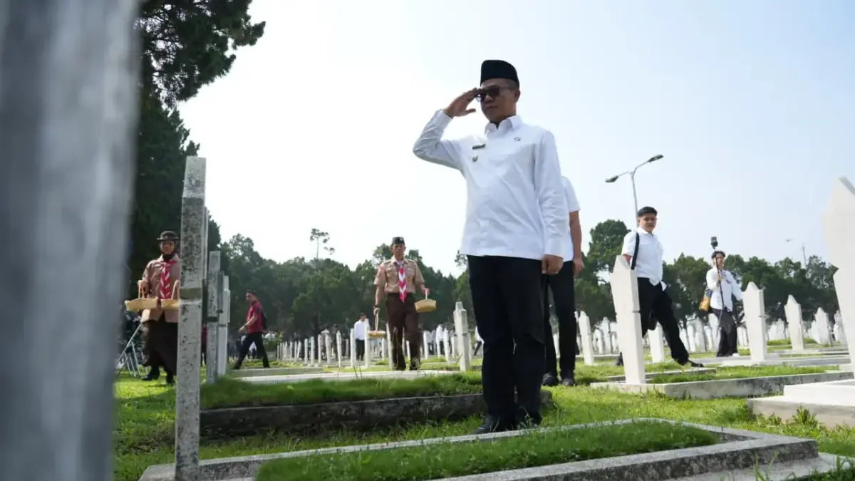 Peringati HUT ke-385, KDS Pimpin Ziarah ke Makam Mantan Bupati Bandung