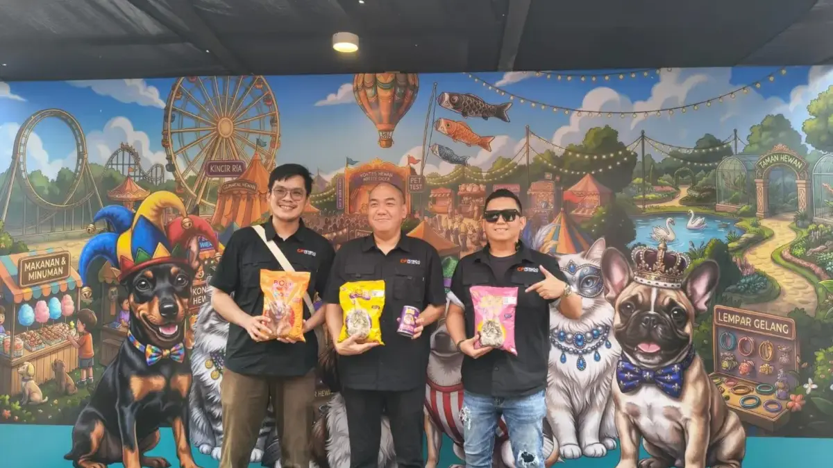 Produsen Pakan Hewan Peliharaan CPPETINDO Rayakan 9 Tahun, Siap Tembus Pasar Global Perkuat Komunitas Anabul Suasana meriah terasa di kawasan Cibis Park Zona 9, Jalan TB Simatupang, Jakarta Selatan, saat ratusan pecinta