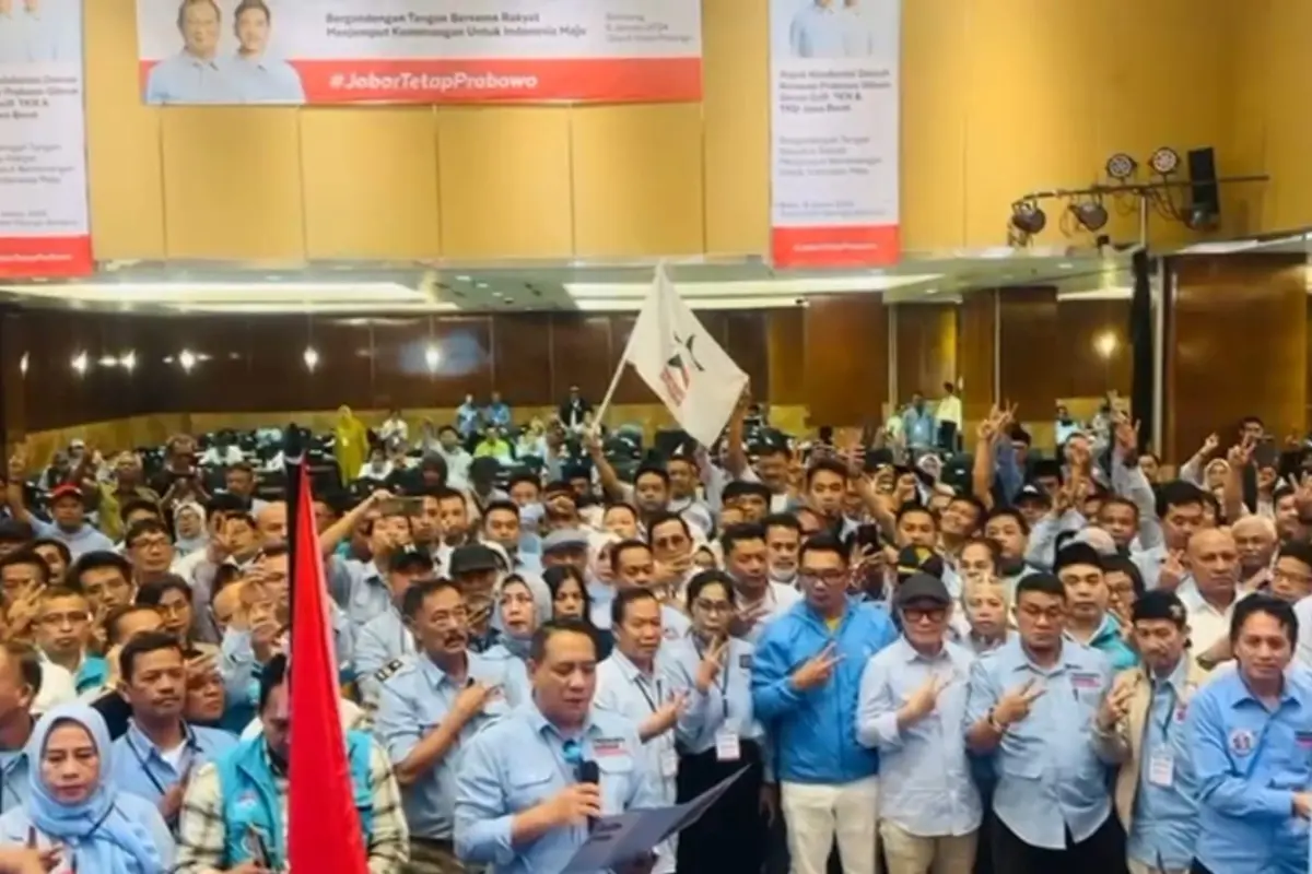 Relawan Jabar Siap Kawal Pemerintahan Prabowo –Gibran, Soroti Stabilitas Ekonomi Global – jabarekspres.com