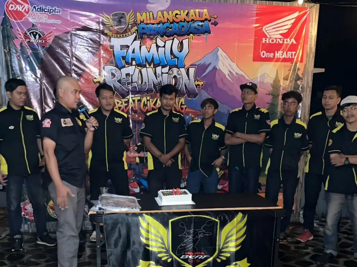 Honda BeAT Club Cikarang Rayakan 15 Tahun, Perkuat Kebersamaan Lewat Family Reunion – jabarekspres.com
