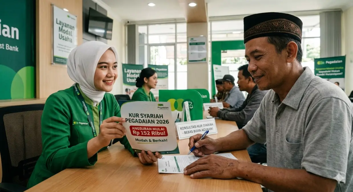 Permudah Modal Usaha! Intip Syarat KUR Pegadaian Syariah 2026 dengan Cicilan Ringan Mulai Rp152 Ribu – jabarekspres.com