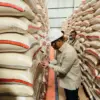 Wakil Menteri Pertanian (Wamentan) Sudaryono melakukan inspeksi mendadak (sidak) ke gudang Perum Bulog yang b