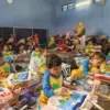 Serunya Ratusan Anak di Kecamatan Sukaraja Unjuk Bakat pada Gebyar Kreativitas