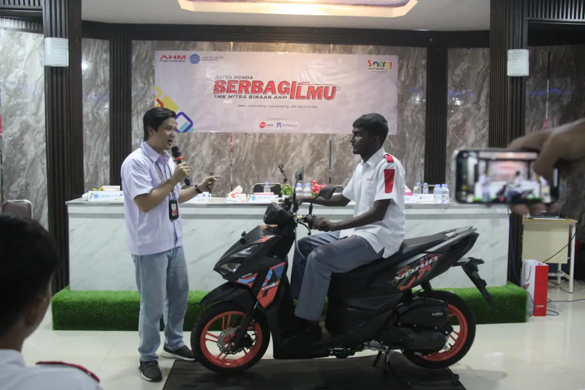 Astra Honda Berbagi Ilmu, Perkuat Kompetensi Siswa SMK Teknologi Karawang – jabarekspres.com