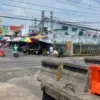 Kawasan lintasan sebidang kereta api di Jalan MA Salmun, Bogor Tengah, Kota Bogor. Foto: Sekar Andini