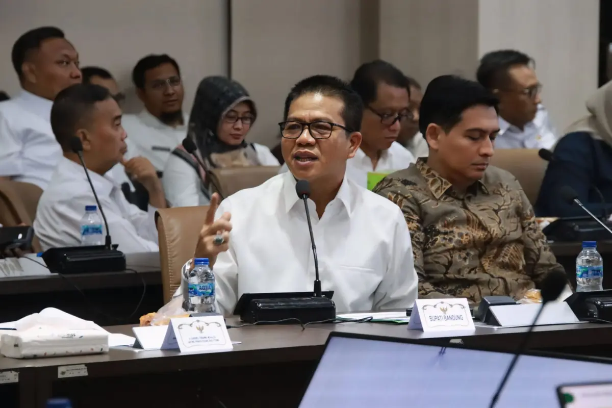 KDS Komitmen Selesaikan Tumpang Tindih Lahan dalam Rakor LP2B ATR/BPN – jabarekspres.com