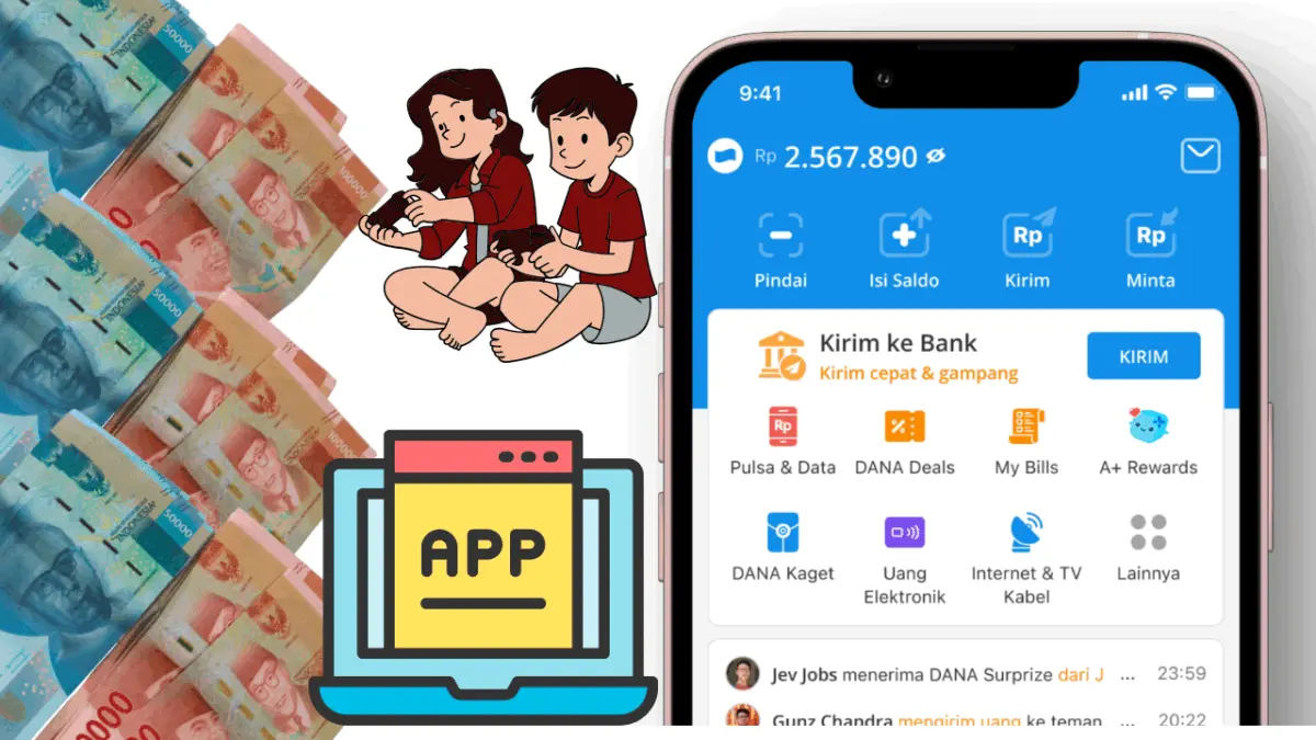 5 Aplikasi Penghasil Saldo DANA Gratis 2026, Terbukti Membayar