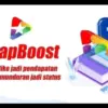Aplikasi Snapboost yang sedang menerapkan pembayaran pajak.