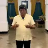 Tangkapan layar dari video penyampaian Radya Anom Karaton Sumedang Larang, R Lucky Soemawilaga yang menyatakan