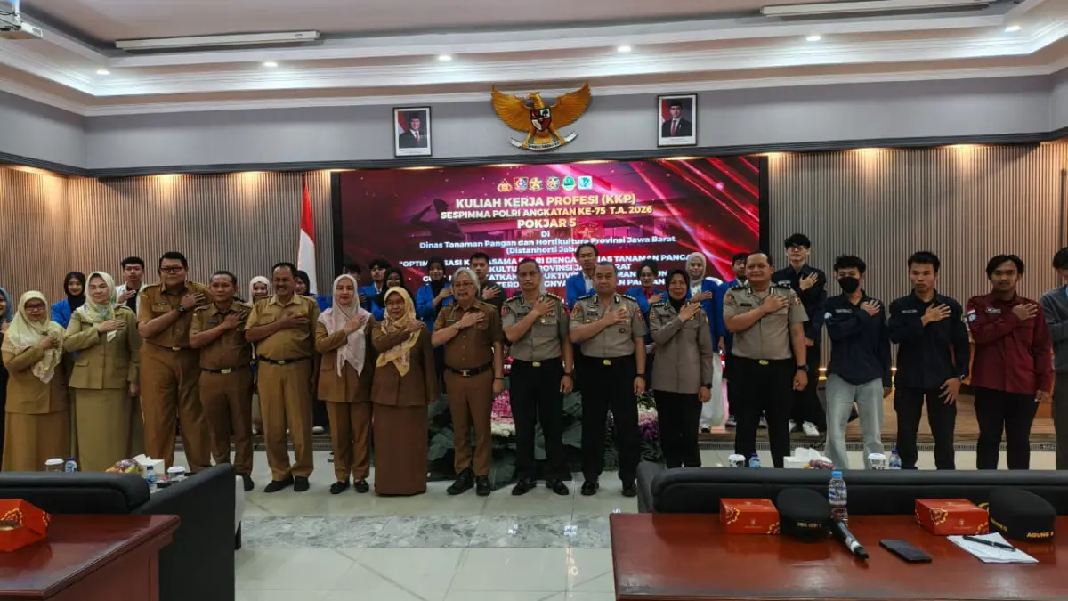 Gandeng DTPH Jabar, Sespimma Polri Angkatan ke- 75 T.A. 2026 Pokjar 5, Gelar KKP