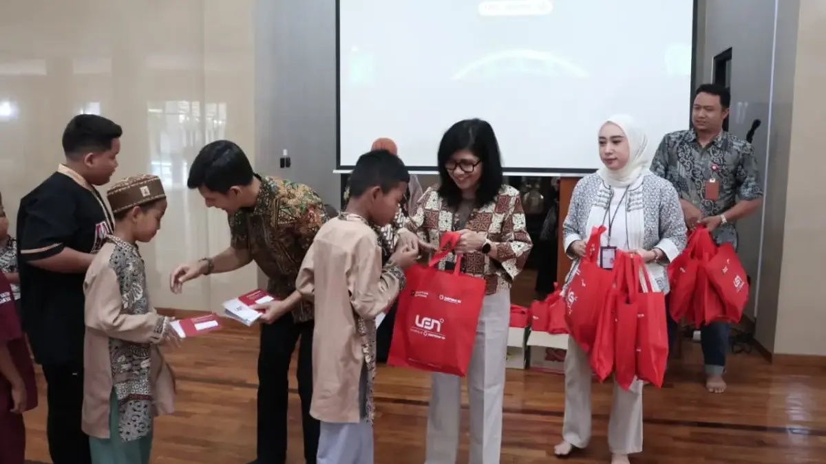CSR Len Jangkau 13 Ribu Penerima Manfaat Dengan Realisasi Program Senilai Rp2,98 Miliar Sepanjang 2025 Salah satu Program CSR PT Len Industri (Persero)
