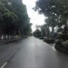 Kawasan Jalan Batutulis, Bogor Selatan yang akan menjadi titik awal keberangkatan peserta Kirab Budaya Mahkota