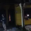 Satu unit rumah di Desa Pasarean, Pamijahan, Kabupaten Bogor, ludes terbakar pada Kamis (28/5/2026) malam. FOT