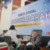 Acara Donor Darah yang diselenggarakan dalam rangka HUT bank bjb ke-65