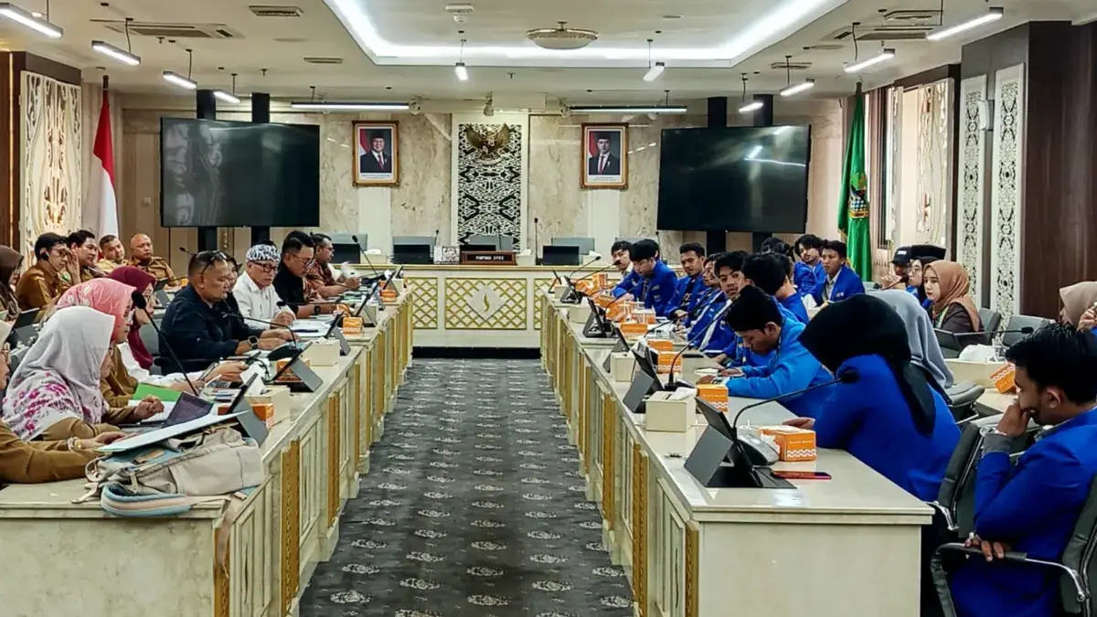 DPRD Jawa Barat Tampung Aspirasi PMII, Bakal Fasilitasi dengan Gubernur