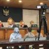 Dok. Sidang lanjutan kasus dugaan korupsi di Pemkab Bekasi, 4 orang saksi dihadirkan JPU di ruang persidangan.
