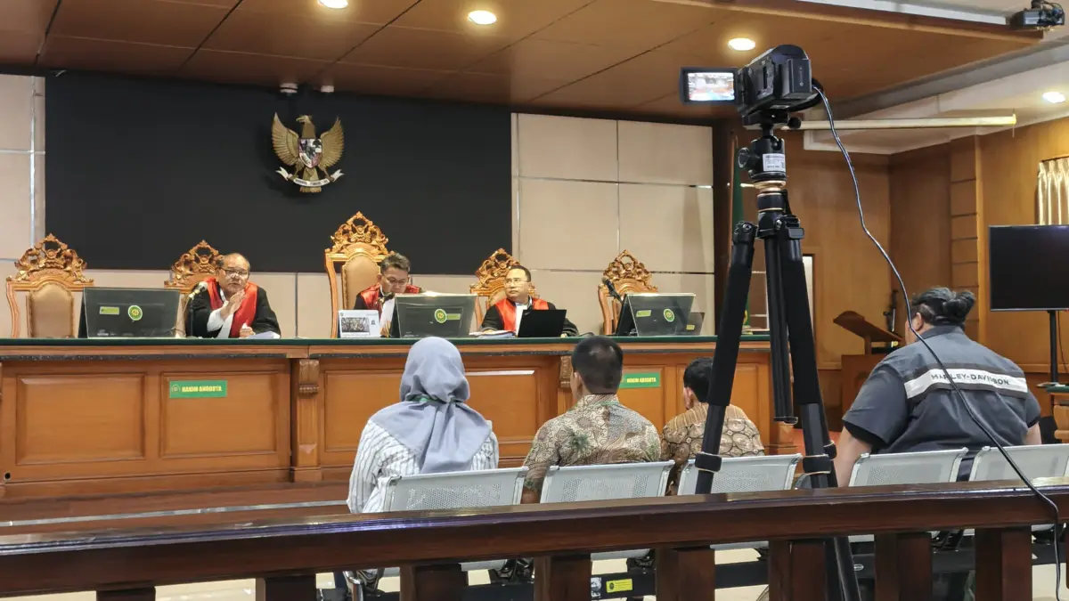 Terungkap, Ada Pemberian Paket Pekerjaan ke APH dari Pemkab Bekasi Dok. Sidang lanjutan kasus dugaan korupsi di Pemkab Bekasi, 4 orang saksi dihadirkan JPU di ruang persidangan.