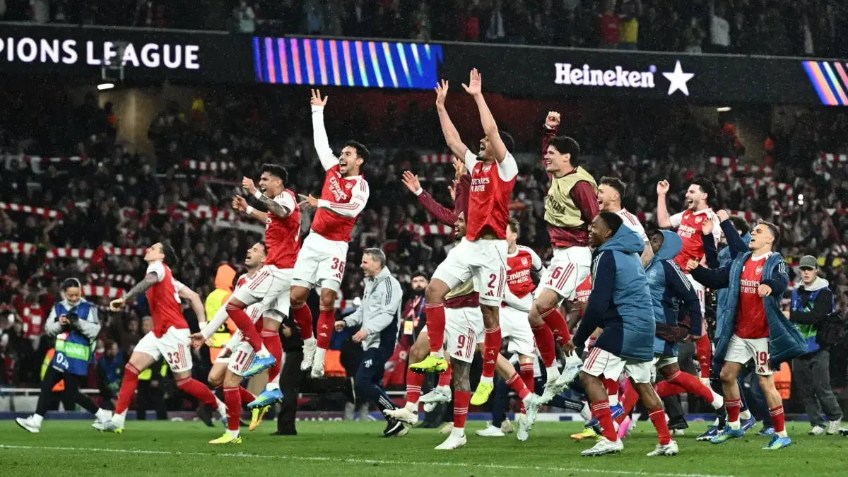 Arsenal Akhiri Penantian 20 Tahun, Tiket Final Liga Champions di Tangan