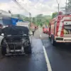 Kebakaran Garasi di Cineam Hanguskan 4 Kendaraan, Diduga Akibat Audio Mobil Korslet