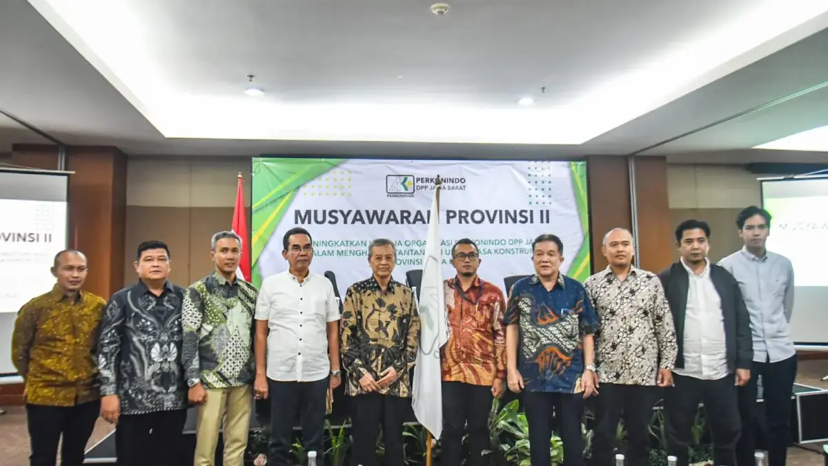 Lewat Musyawarah Provinsi II, DPP PERKONINDO Jabar Kukuhkan Ketua Umum Terpilih Periode 2026