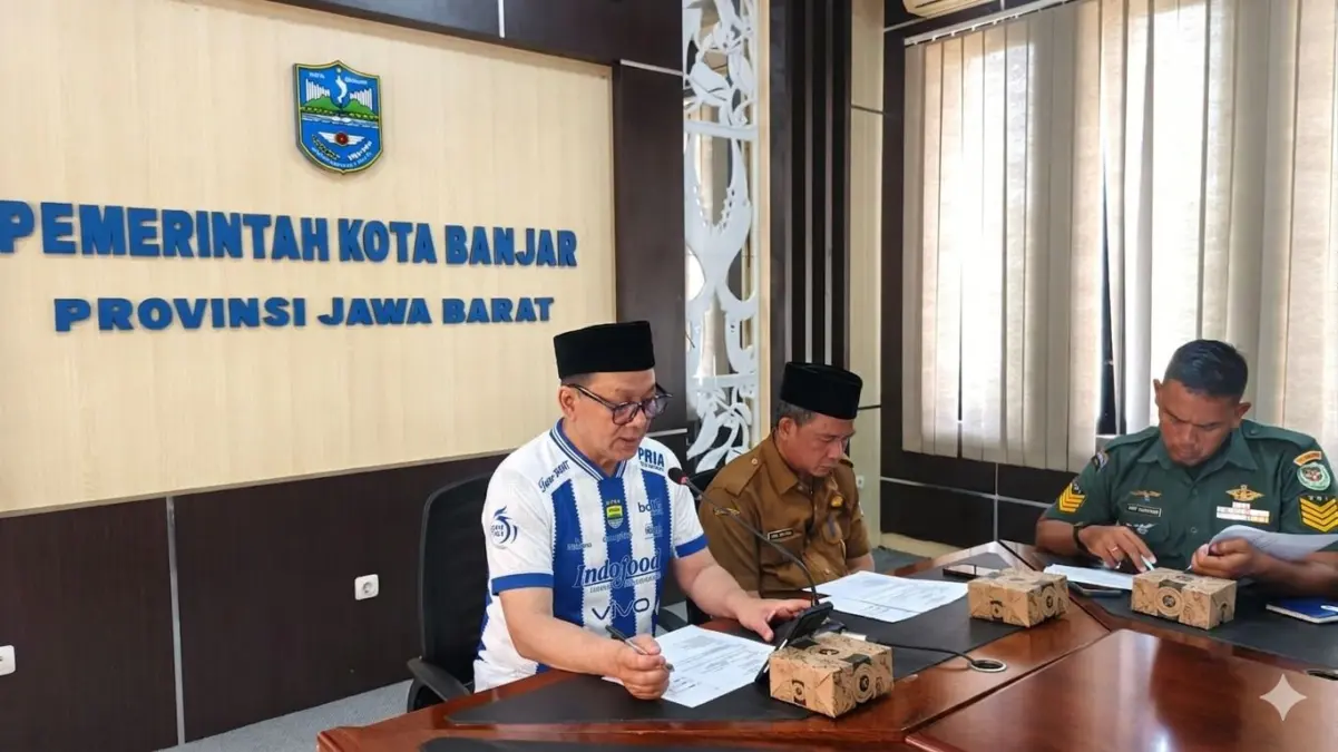 Kemenag Kota Banjar Gelar Nobar Damai Persija vs Persib, Wujud Moderasi Beragama Kemenag Kota Banjar Gelar Nobar Damai Persija vs Persib, Wujud Moderasi Beragama