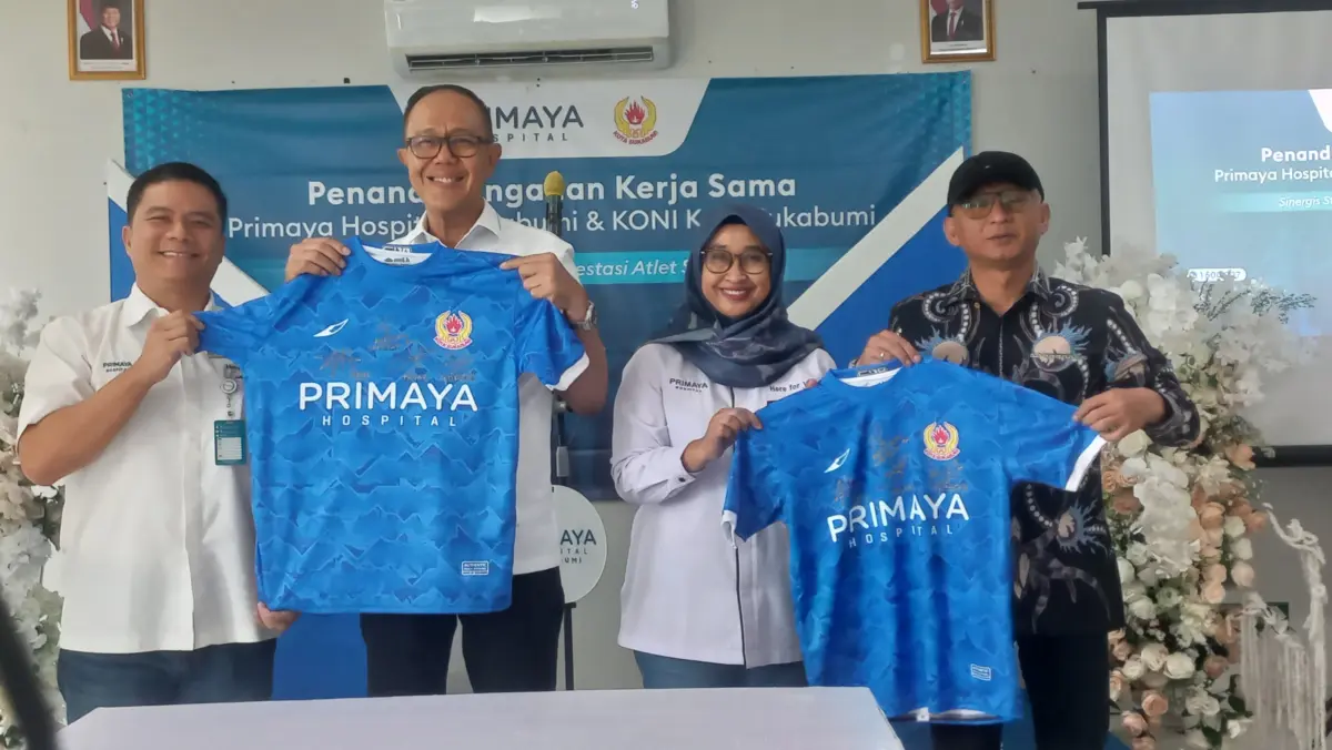‎Primaya Hospital Sukabumi Jadi Official Medical Partner Pertama KONI Kota Sukabumi