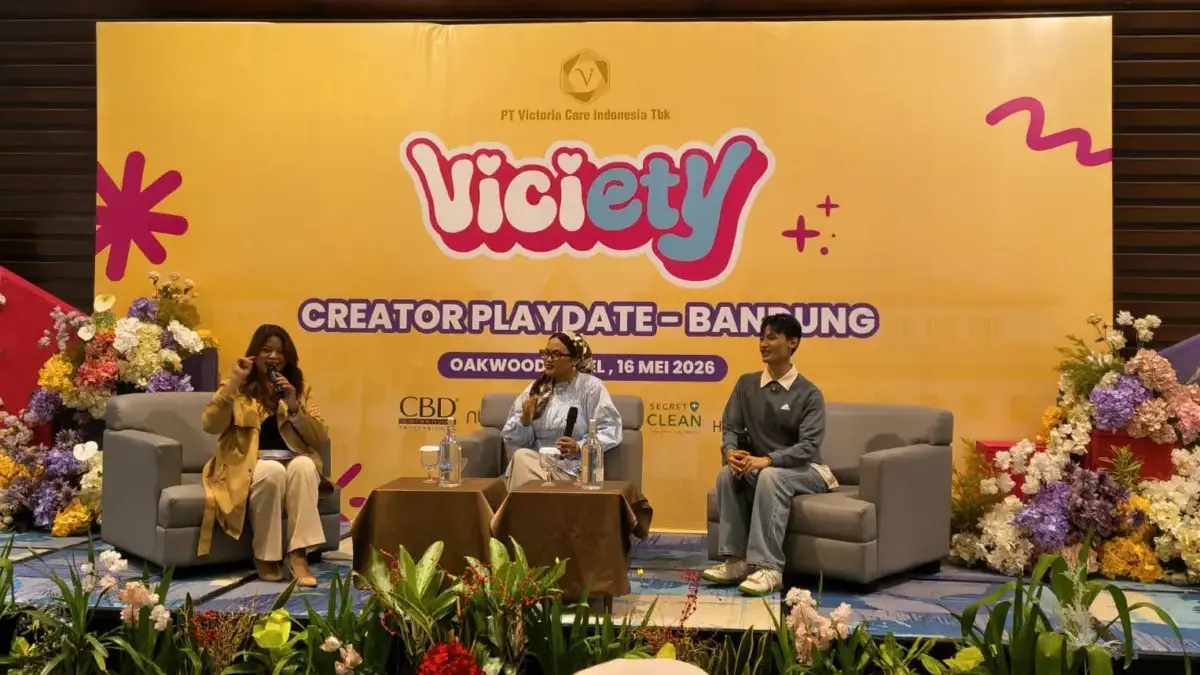 Creator Playdate Vici Society Ramaikan Bandung, Ratusan Kreator Konten Belajar Bangun Personal Branding