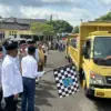 Sebanyak 1.500 sak semen disalurkan untuk perbaikan masjid dan musala di Kota Banjar, Minggu (17/5/2026)