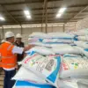 General Manager (GM) Regional 2 PT Pupuk Indonesia (Persero), Muhammad Ihwan F saat meninjau Gudang Pupuk